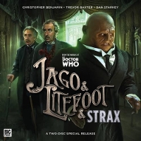 Book Cover for Jago & Litefoot & Strax 1 - The Haunting by Justin Richards, Howard Carter, Tom Webster