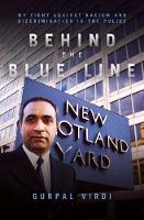 Book Cover for Behind the Blue Line by Gurpal Singh