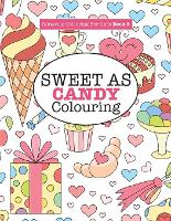 Book Cover for Gorgeous Colouring for Girls - Sweet As Candy Colouring by Elizabeth James