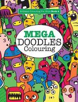 Book Cover for Mega Doodles Colouring ( Brilliant Colouring For Boys) by Elizabeth James