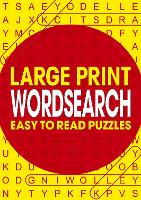 Book Cover for Large Print Wordsearch (A4 Puzzles) by Arcturus Publishing