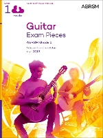 Book Cover for Guitar Exam Pieces from 2019, ABRSM Grade 1, with audio by ABRSM