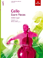 Book Cover for Cello Exam Pieces 2020-2023, ABRSM Grade 1, Score & Part by ABRSM