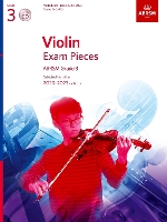 Book Cover for Violin Exam Pieces 2020-2023, ABRSM Grade 3, Score, Part & CD by ABRSM