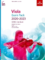 Book Cover for Viola Exam Pack 2020-2023, Initial Grade by ABRSM