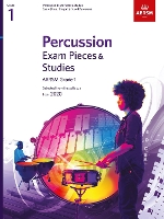 Book Cover for Percussion Exam Pieces & Studies, ABRSM Grade 1 by ABRSM