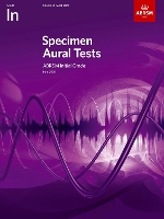 Book Cover for Specimen Aural Tests, Initial Grade by ABRSM