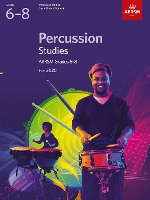 Book Cover for Percussion Studies, ABRSM Grades 6-8 by ABRSM