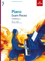 Book Cover for Piano Exam Pieces 2021 & 2022, ABRSM Grade 7 by ABRSM