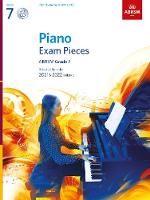 Book Cover for Piano Exam Pieces 2021 & 2022, ABRSM Grade 7, with CD by ABRSM