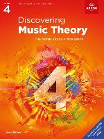 Book Cover for Discovering Music Theory, The ABRSM Grade 4 Workbook by ABRSM