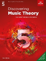 Book Cover for Discovering Music Theory, The ABRSM Grade 5 Workbook by ABRSM