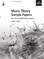 Book Cover for Music Theory Sample Papers, ABRSM Grade 4 by ABRSM
