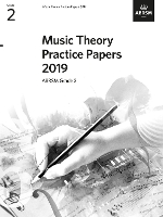 Book Cover for Music Theory Practice Papers 2019, ABRSM Grade 2 by ABRSM