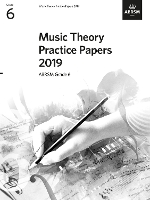 Book Cover for Music Theory Practice Papers 2019, ABRSM Grade 6 by ABRSM
