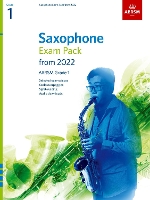 Book Cover for Saxophone Exam Pack from 2022, ABRSM Grade 1 by ABRSM