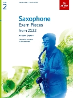 Book Cover for Saxophone Exam Pieces from 2022, ABRSM Grade 2 by ABRSM