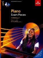 Book Cover for Piano Exam Pieces 2023 & 2024, ABRSM Grade 1, with audio by ABRSM