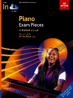 Book Cover for Piano Exam Pieces 2023 & 2024, ABRSM Initial Grade, with audio by ABRSM