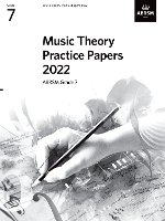 Book Cover for Music Theory Practice Papers 2022, ABRSM Grade 7 by ABRSM