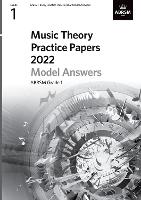 Book Cover for Music Theory Practice Papers Model Answers 2022, ABRSM Grade 1 by ABRSM