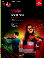 Book Cover for Violin Exam Pack from 2024, Initial Grade, Violin Part, Piano Accompaniment & Audio by ABRSM