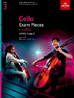 Book Cover for Cello Exam Pieces from 2024, ABRSM Grade 3, Cello Part & Piano Accompaniment by ABRSM