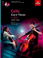 Book Cover for Cello Exam Pieces from 2024, ABRSM Grade 1, Cello Part, Piano Accompaniment & Audio by ABRSM