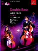 Book Cover for Double Bass Exam Pack from 2024, Initial Grade, Double Bass Part, Piano Accompaniment & Audio by ABRSM