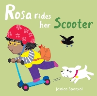 Book Cover for Rosa Rides her Scooter by Jessica Spanyol