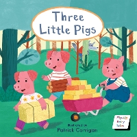 Book Cover for Three Little Pigs by Pat Corrigan