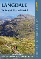 Book Cover for Walking the Lake District Fells - Langdale by Mark Richards