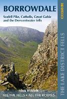 Book Cover for Walking the Lake District Fells - Borrowdale by Mark Richards