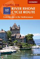 Book Cover for The River Rhone Cycle Route by Mike Wells