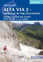 Book Cover for Alta Via 2 - Trekking in the Dolomites by Gillian Price