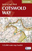 Book Cover for The Cotswold Way Map Booklet by Kev Reynolds