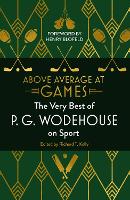 Book Cover for Above Average at Games by P.G. Wodehouse