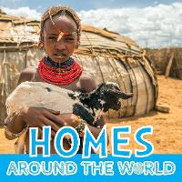 Book Cover for Homes Around the World by Joanna Brundle