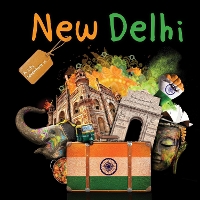 Book Cover for A City Adventure in New Delhi by Amy Allatson