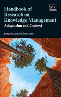 Book Cover for Handbook of Research on Knowledge Management by Anders Örtenblad