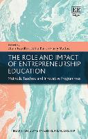 Book Cover for The Role and Impact of Entrepreneurship Education by Alain Fayolle