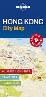 Book Cover for Lonely Planet Hong Kong City Map by Lonely Planet