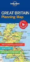 Book Cover for Lonely Planet Great Britain Planning Map by Lonely Planet