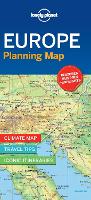 Book Cover for Lonely Planet Europe Planning Map by Lonely Planet