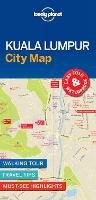 Book Cover for Lonely Planet Kuala Lumpur City Map by Lonely Planet