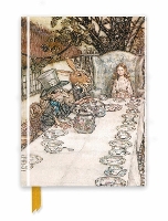 Book Cover for Rackham: Alice In Wonderland Tea Party (Foiled Journal) by Flame Tree Studio