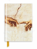 Book Cover for Michelangelo: Creation Hands (Foiled Journal) by Flame Tree Studio