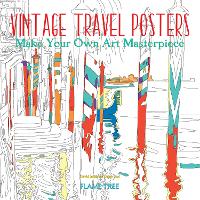 Book Cover for Vintage Travel Posters (Art Colouring Book) by David Jones