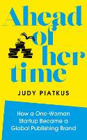 Book Cover for Ahead of Her Time by Judy Piatkus 