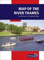 Book Cover for Map of the River Thames by Imray